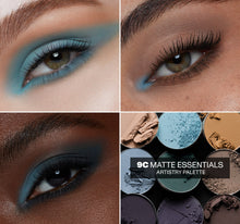 9C Matte Essentials Artistry Palette - eye macros on three different skin tones-view-4