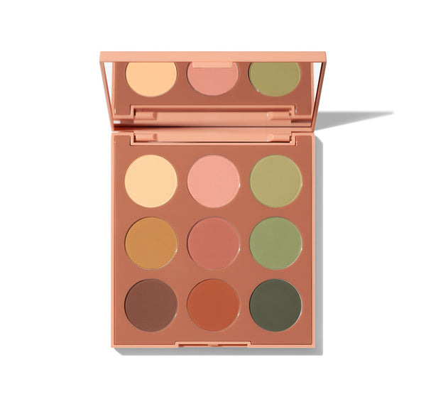 9B Matte Essentials Artistry Palette - Palette Open