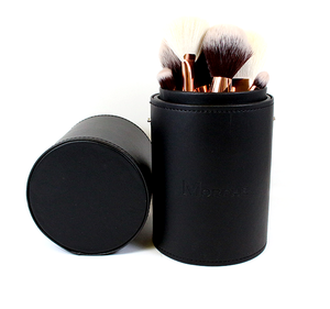 Silicone Travel Makeup Brush Holder Case with Anti-Fall Snap