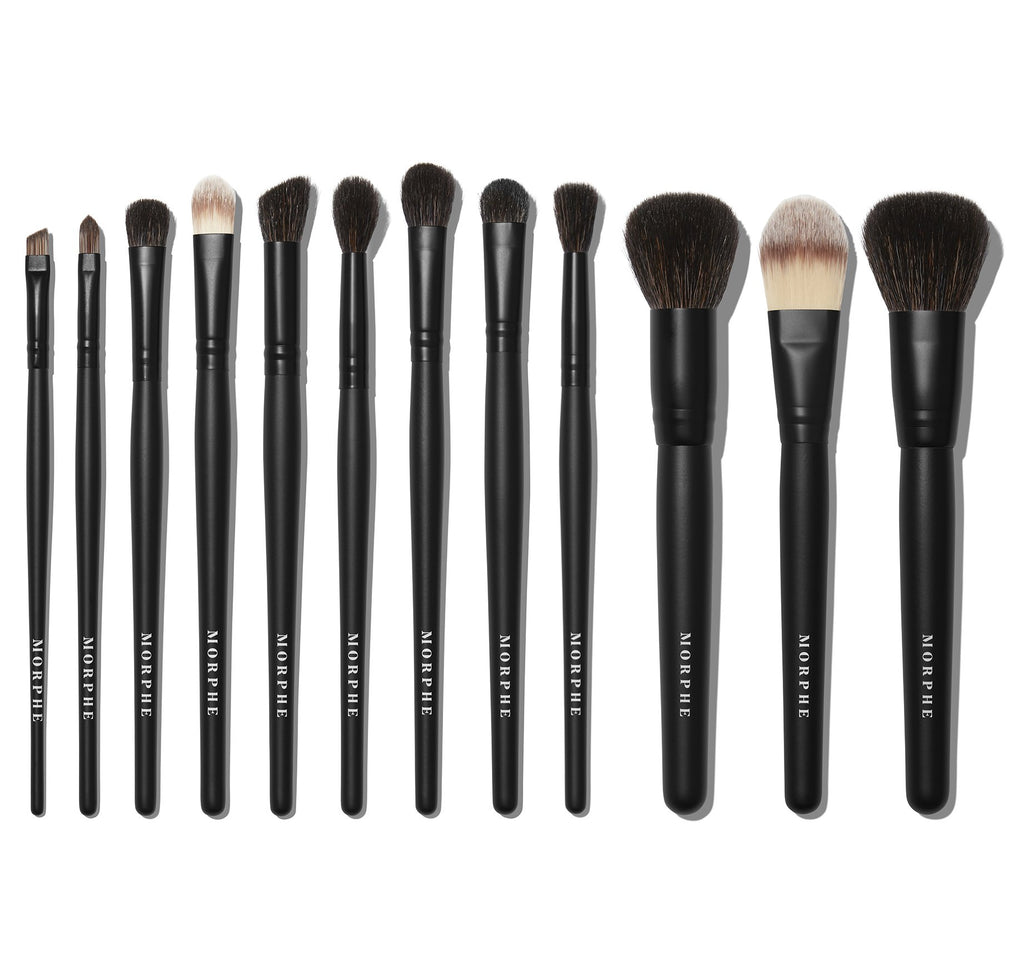 Vacay Mode 12-Piece Face & Eye Brush Set